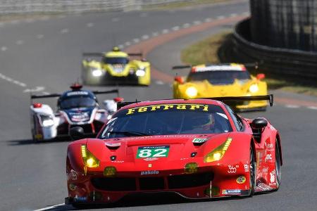 Ferrari 488 GTE - Startnummer #82 - 24h-Rennen Le Mans 2017 - Samstag - 17.6.2017