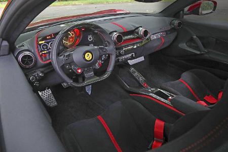 Ferrari 812 Superfast, Interieur