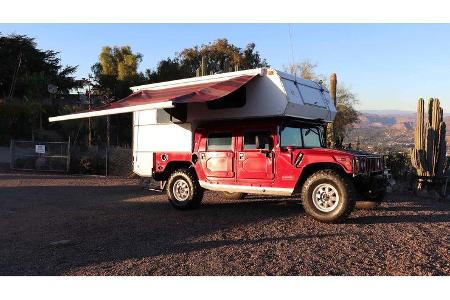 Hummer H1 mit Callen Camper-Absetzkabine