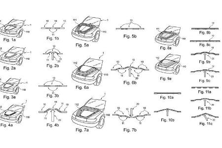 BMW Patent verformbare Karosserie