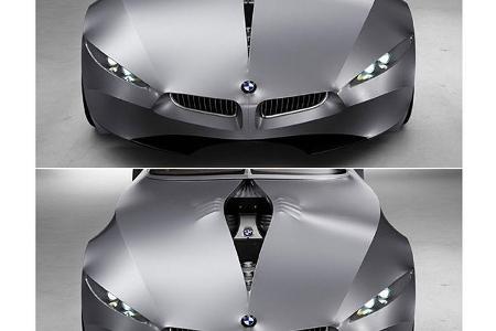 Integrierte Serviceöffnungen in der Motorhaube.