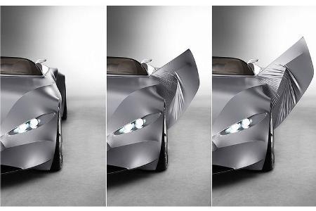 GINA knittert nicht, sie wirft gezielt Falten.