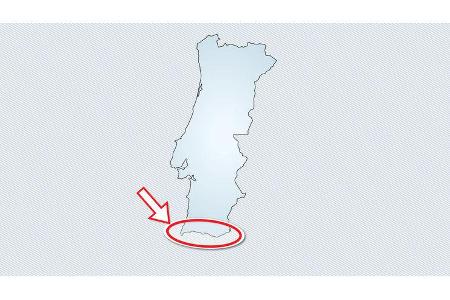 Stellplätze an der Algarve