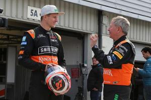 Martin Brundle - Force India - Silverstone - 2015