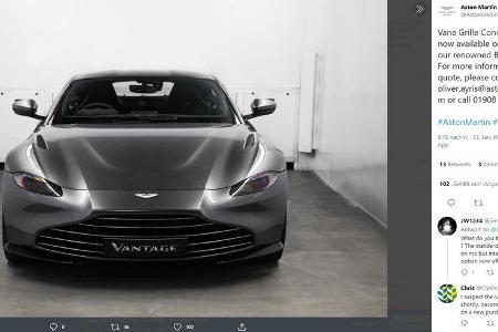Aston Martin Vantage neuer Grill
