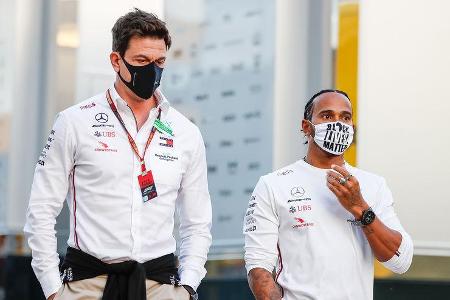 Toto Wolff & Lewis Hamilton - GP Emilia Romagna - Imola - 2020