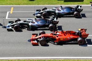 Mercedes vs Ferrari - GP Spanien 2019