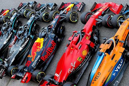 Formel 1 - Saison 2020 - Autos