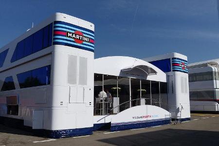 Formel 1 - GP Barcelona 2014 - Motorhomes - Williams Martini