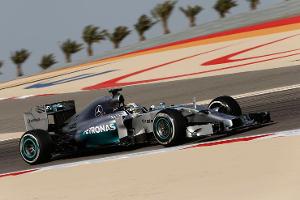 Lewis Hamilton - Mercedes - Formel 1 - GP Bahrain - Sakhir - 4. April 2014