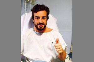 Fernando Alonso - Krankenhaus - Barcelona 2015