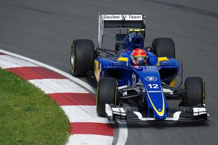 Felipe Nasr - Sauber - Formel 1 - GP Kanada - Montreal - 5. Juni 2015
