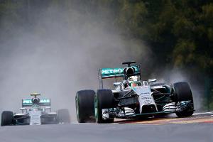 Hamilton & Rosberg - GP Belgien 2014
