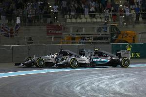 Rosberg & Hamilton - GP Abu Dhabi 2015