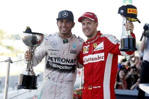 Hamilton & Vettel - GP Japan 2015