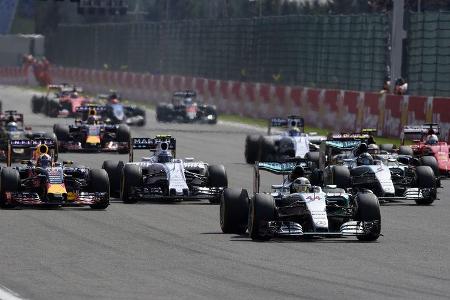 Lewis Hamilton - GP Belgien 2015