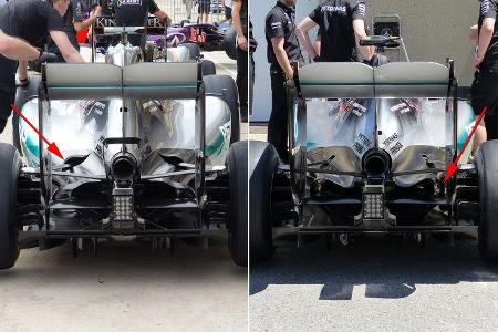 Mercedes - Technik - GP Mexiko / GP USA - 2015