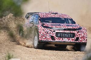 Citroën - WRC-Auto 2017 - Erprobung 2016