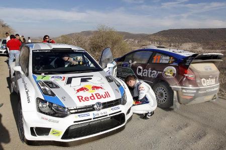 VW & Ford Rallye Mexiko 2013