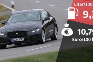 Realverbrauch Jaguar XE P250 S