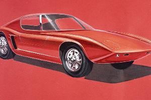 Ford GT40 erste Skizzen