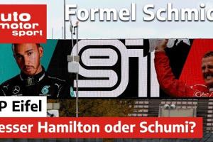 Formel Schmidt GP der Eifel 2020: Hamilton besser als Schumi?