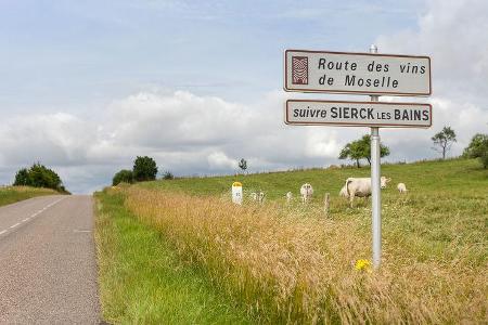 Frankreich Landstraße