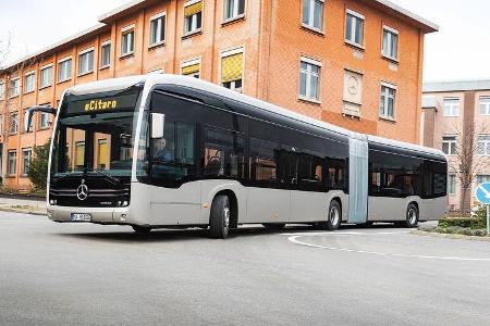 Gelenkbus Mercedes-Benz eCitaro G Elektrobus Daimler Buses