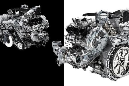 Maserati Nettuno Motor MC20 Sechszylinder Vorkammer Doppelzündung