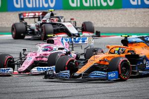 Lance Stroll - Racing Point - Lando Norris - McLaren - GP Steiermark 2020