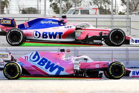 Racing Point - Vergleich 2019 / 2020 - Anstellung