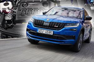 Skoda Kodiaq RS Stopp Produktion Motor Emissionen