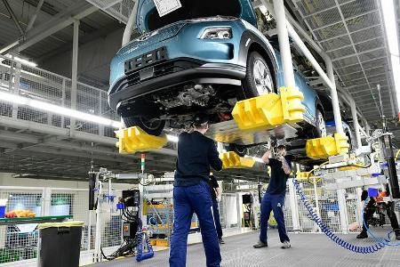 9/2020, Hyundai Kona Elektro Produktion