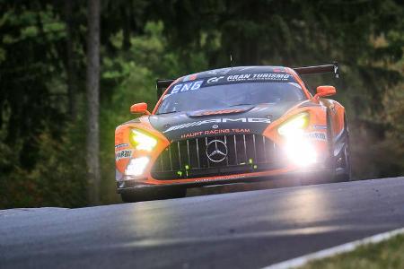 Mercedes-AMG GT3 Evo - Mercedes-AMG Team HRT - Startnummer 4 - 24h Rennen Nürburgring - Nürburgring-Nordschleife - 25. Septe...