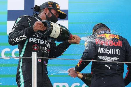 Lewis Hamilton - Mercedes - Max Verstappen - Red Bull - GP Spanien 2020 - Barcelona