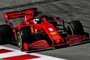 Sebastian Vettel - Ferrari - Formel 1 - GP Spanien - Barcelona - 14. August 2020
