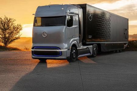 Brennstoffzellen-Lkw Mercedes-Benz GenH2 Truck