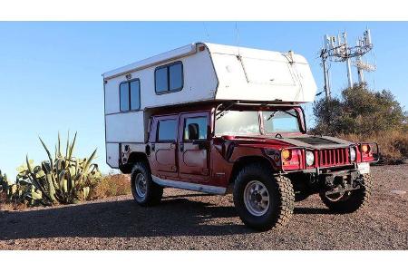 Hummer H1 mit Callen Camper-Absetzkabine