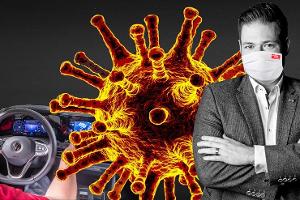 Was uns bewegt: Corona-Maske im Auto