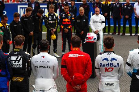 Schweigeminute - GP Belgien 2019 - Spa-Francorchamps