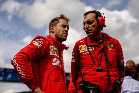 Sebastian Vettel - Ferrari - GP Belgien 2019 - Spa-Francorchamps