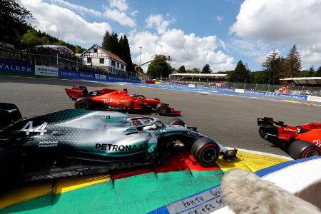 Lewis Hamilton - Mercedes - GP Belgien 2019 - Spa-Francorchamps