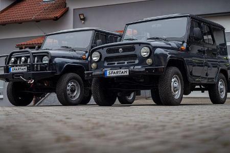 MWM Spartan Elektroauto UAZ