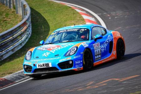 Porsche Cayman - Startnummer #444 - Pixum Team Adrenalin Motorsport - V5 - VLN 2019 - Langstreckenmeisterschaft - Nürburgrin...