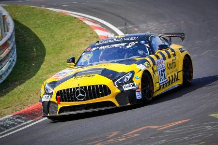 Mercedes-AMG GT4 - Startnummer #152 - Black Falcon Team Knuffi - SP8T - VLN 2019 - Langstreckenmeisterschaft - Nürburgring -...