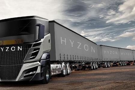 Hyzon Motors Brennstoffzellen Lkw