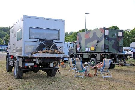 Messe Abenteuer Allrad Bad Kissingen 2015 – Wohnmobile in der Camp-Area