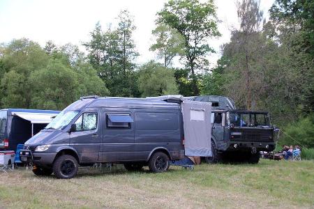 Messe Abenteuer Allrad Bad Kissingen 2015 – Wohnmobile in der Camp-Area