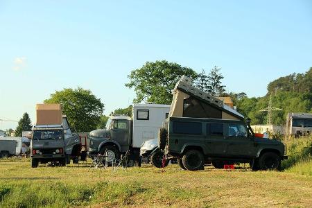 Messe Abenteuer Allrad Bad Kissingen 2015 – Wohnmobile in der Camp-Area