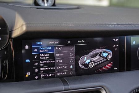 Porsche Taycan Turbo S, Interieur